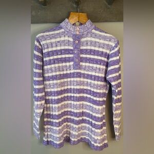 Vintage 70s Kresges ski sweater tunic